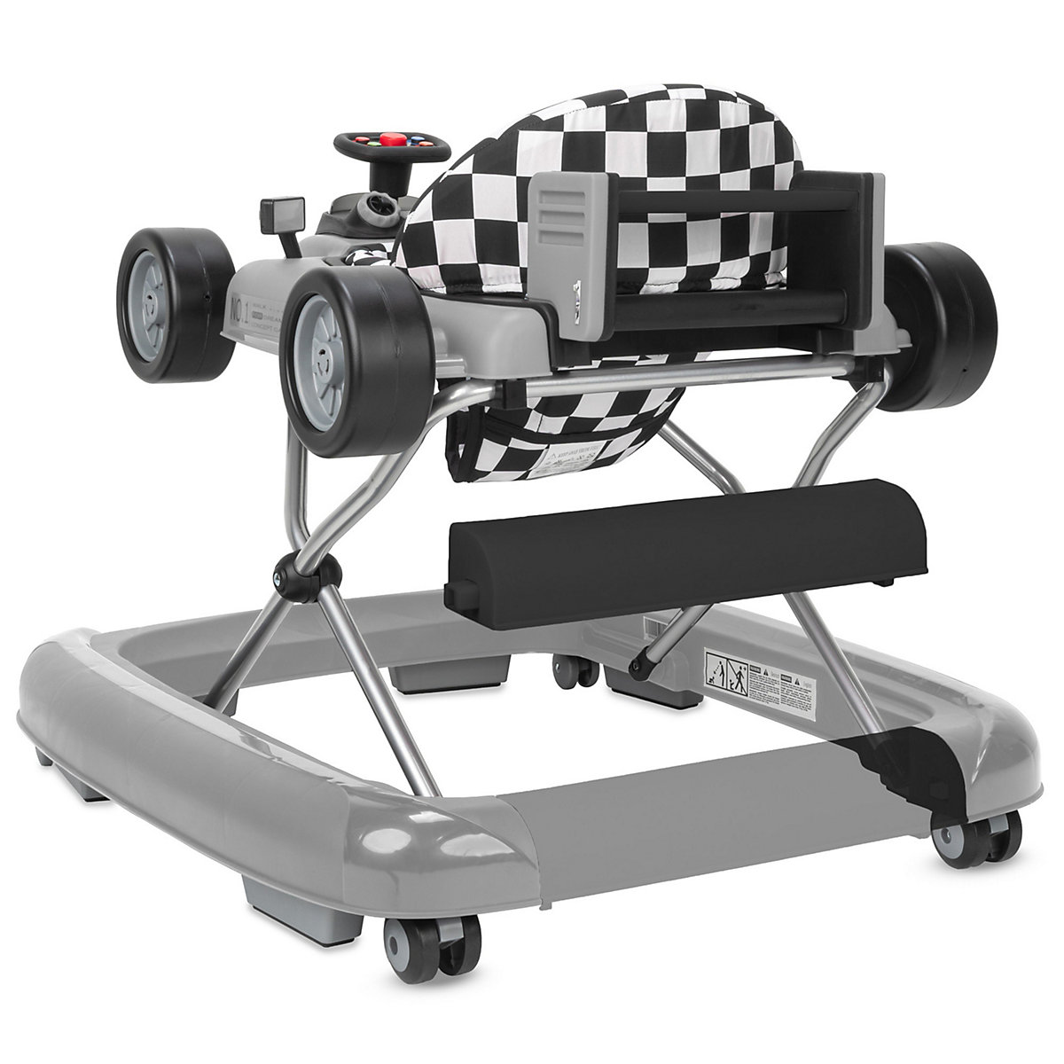 Lauflernwagen Lauflernhilfe Gehfrei 2 in1 mit Sound LITTLE SPEEDSTER 70 x 62 x 40 cm