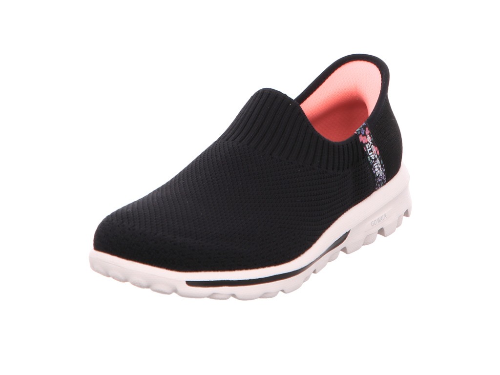 SKECHERS Klassische Slipper schwarz