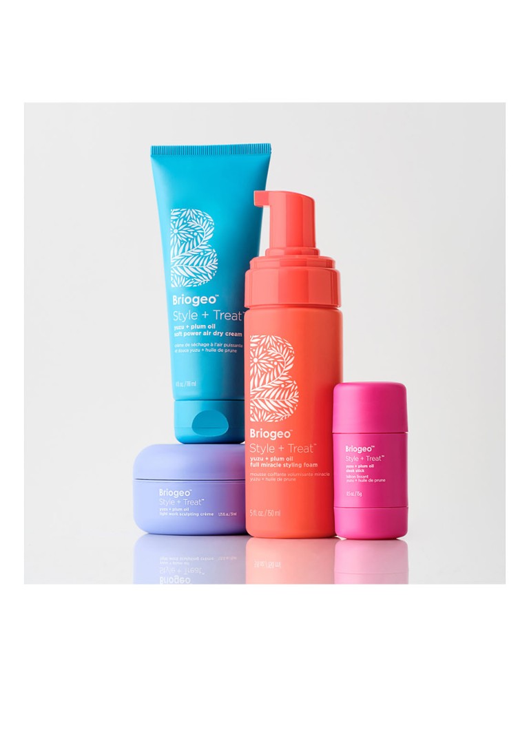 Briogeo Style + Treat Yuzu + Plum Oil Light Work Sculpting Crème - stylingový krém