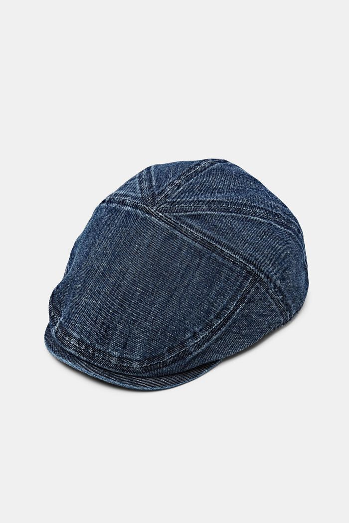 Schiebermütze aus Denim