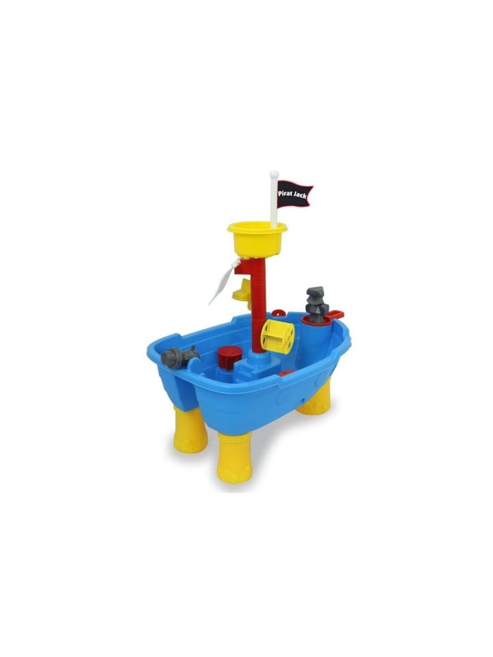 Jamara Sand- und Wasserspieltisch Pirat Jack 21 Teile in Mehrfarbig ab 2 Jahre günstig kaufen onesize