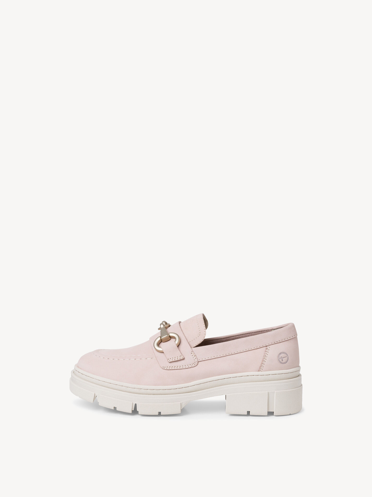 Slipper en cuir - rose
