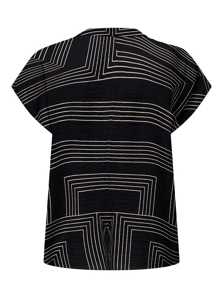 JDY Bluse in Schwarz/ Weiß günstig kaufen
