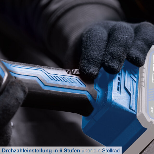 Akku-Winkelschleifer BC-AG125-X brushless, ohne Akku und Ladegerät