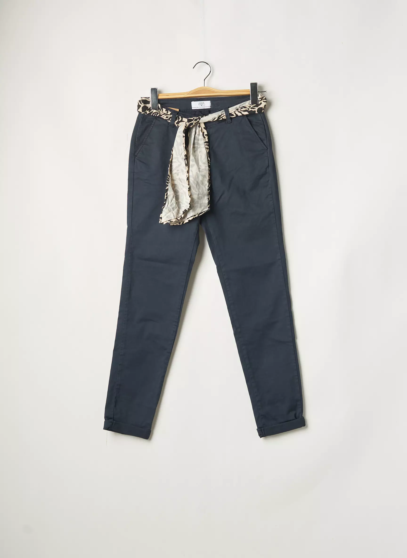 Le Temps Des Cerises Pantalons Chino Femme couleur bleu