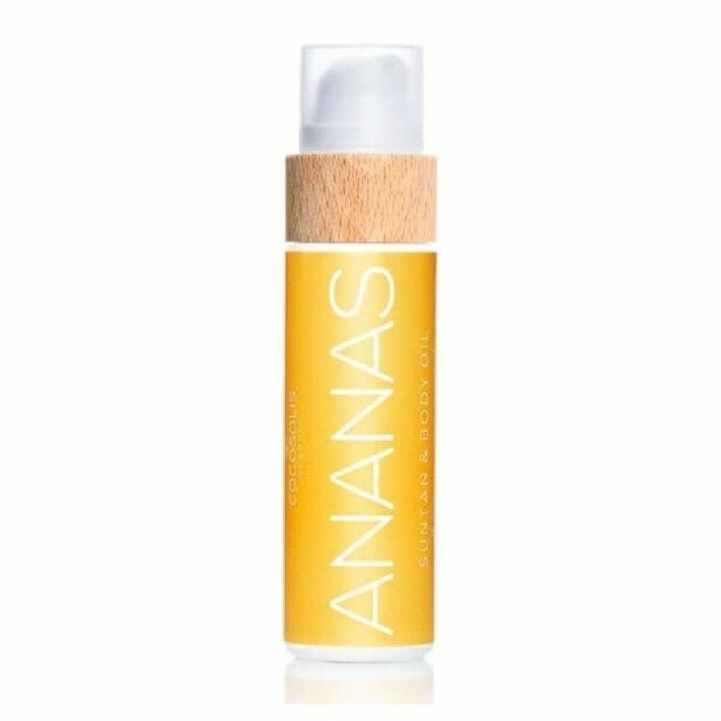 Cocosolis Selbstbräunungscreme ANANAS sun tan & body oil 110 ml