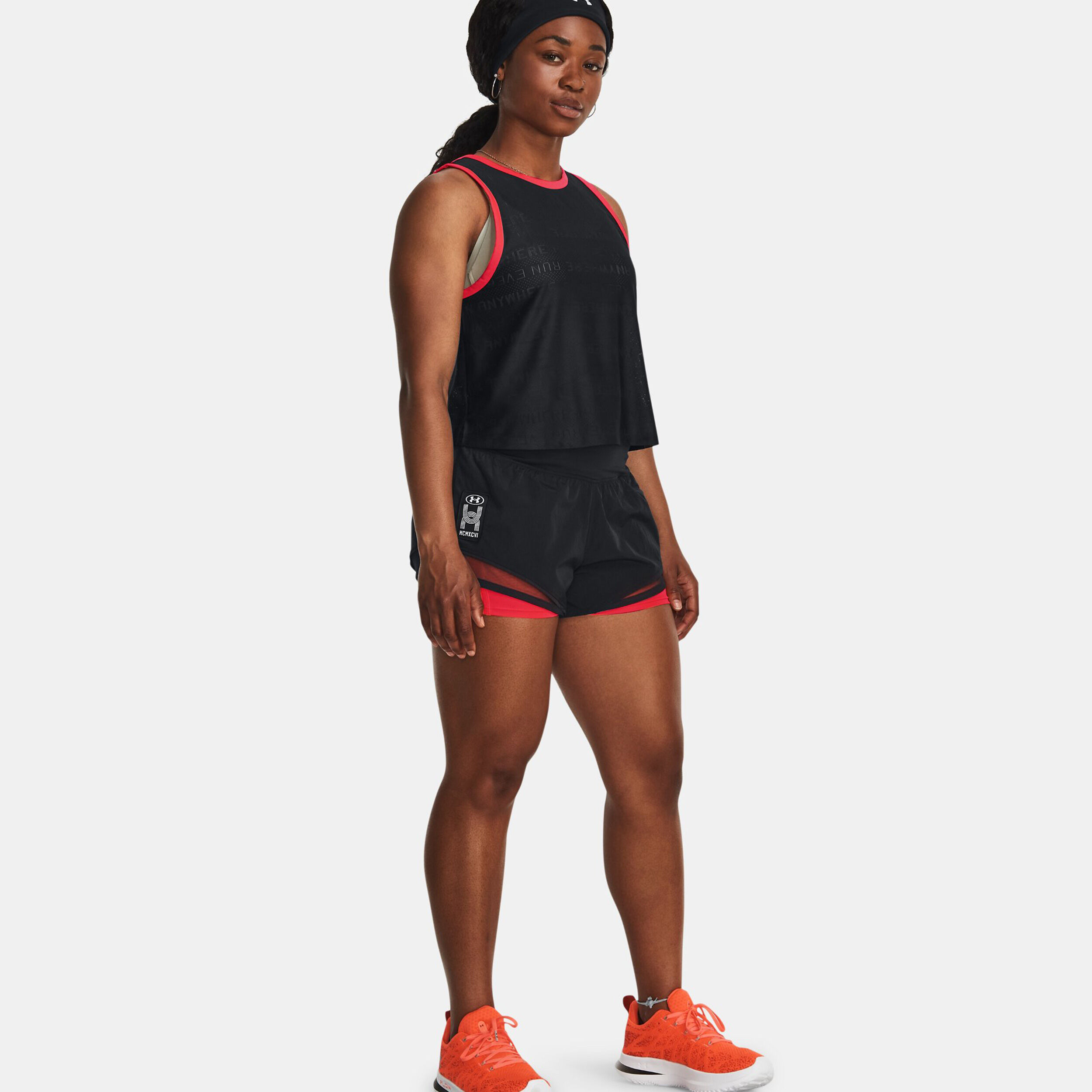 Run Everywhere Tank-Top Damen - Schwarz