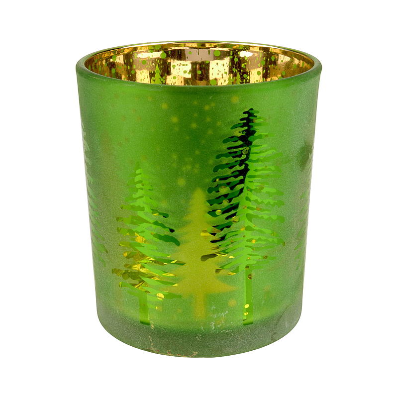 Home Telysholder 8,8 x 10 cm glass grønn Forest