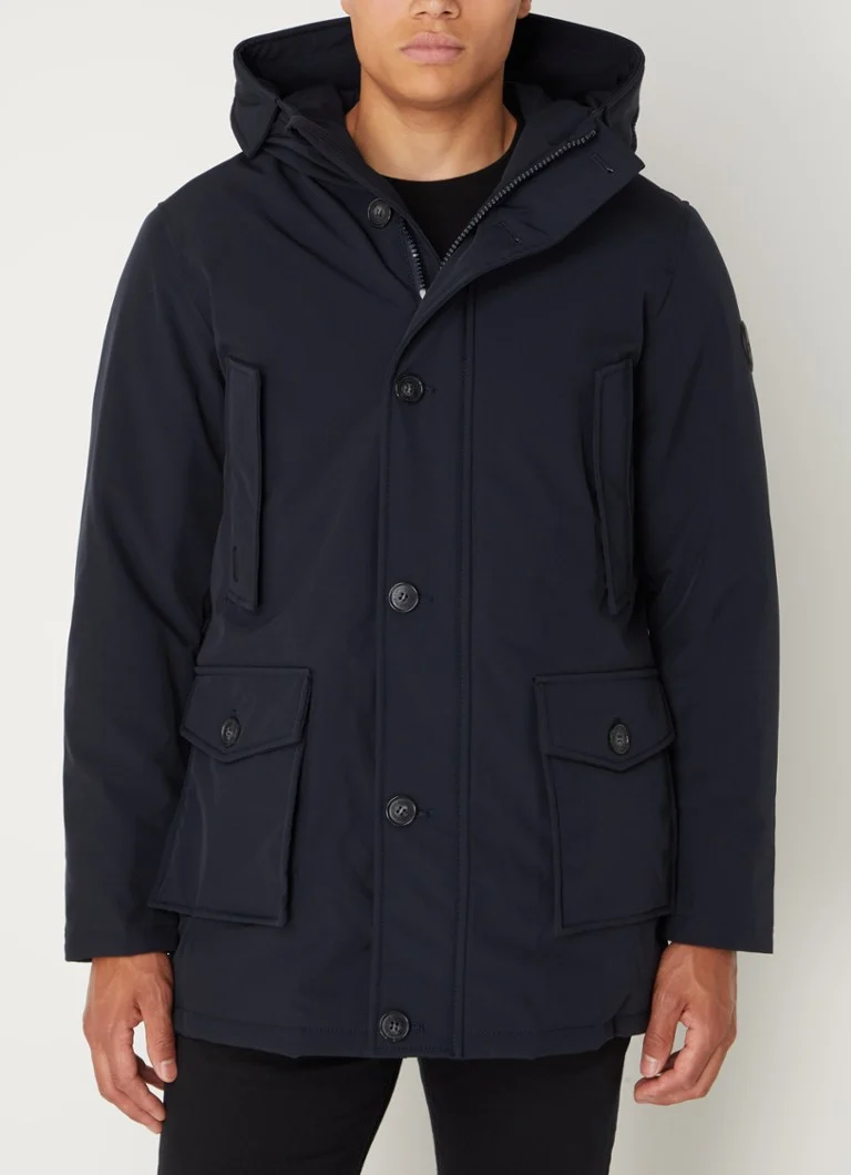 Parka acolchoada Airforce Maxwell com capuz