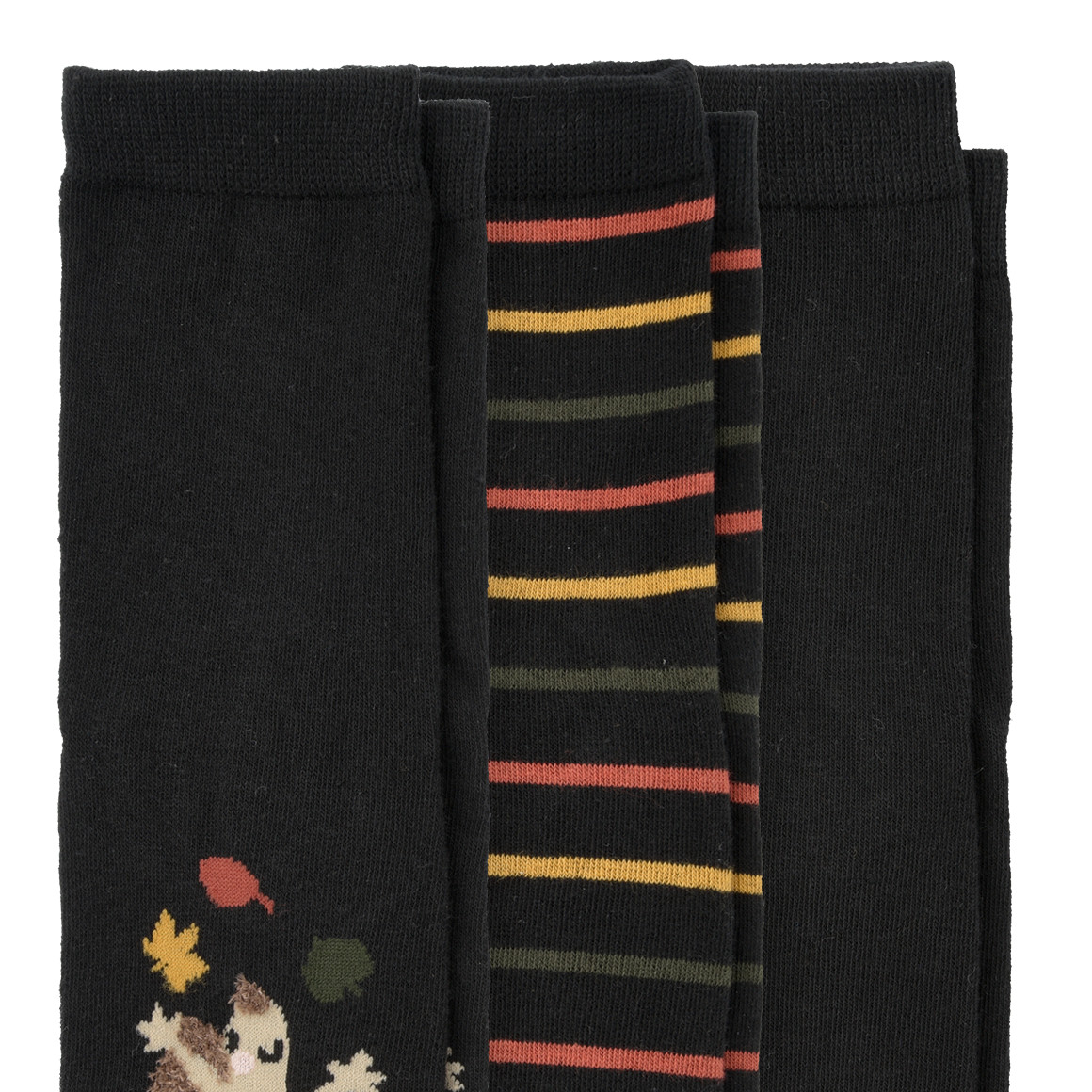 3 Paar Damen Socken in verschiedenen Dessins