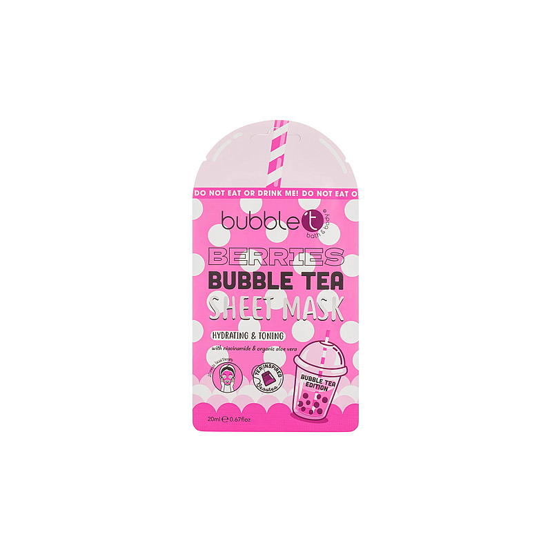 Ansiktsmaske berries Bubble tea