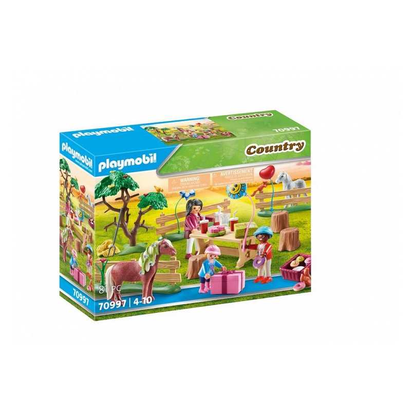 70997 Décoration fête poneys Playmobil Country