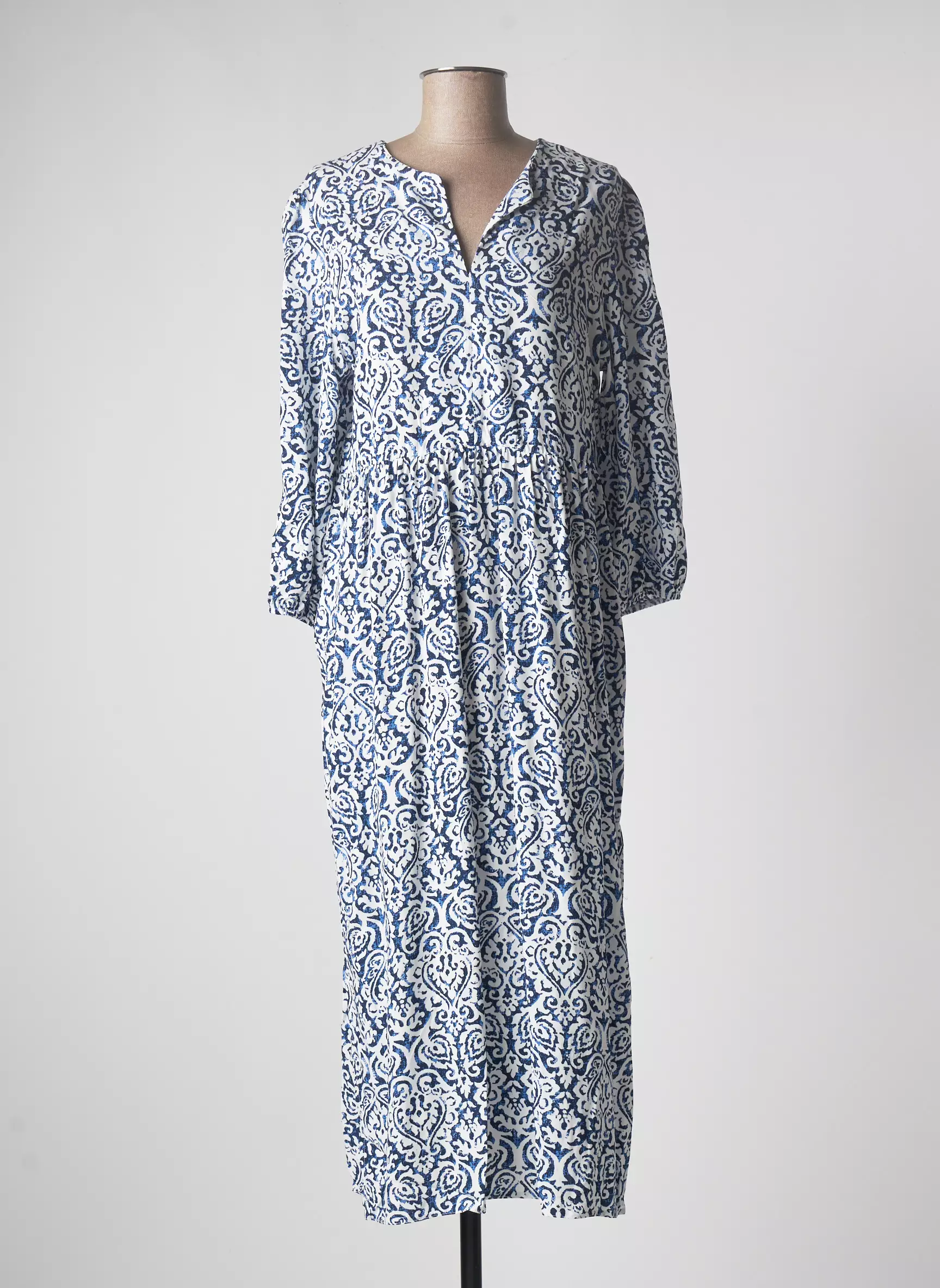 Hajo Robes Longues Femme couleur bleu