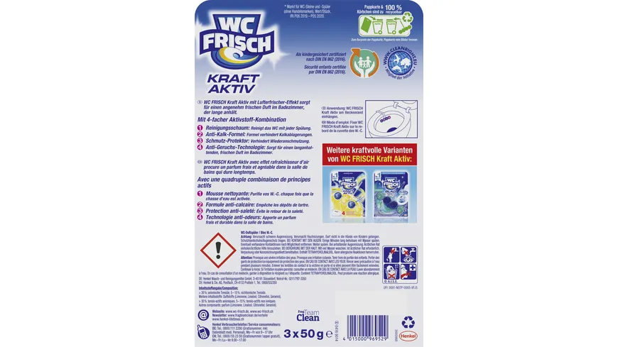 WC FRISCH Kraft-Aktiv Blütenfrische