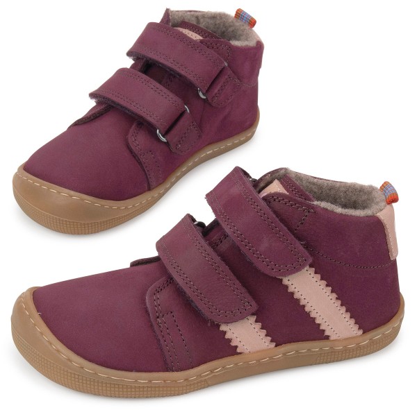 Koel bare ~ David MidCut Klettschuh Wollfleece ~ Pink