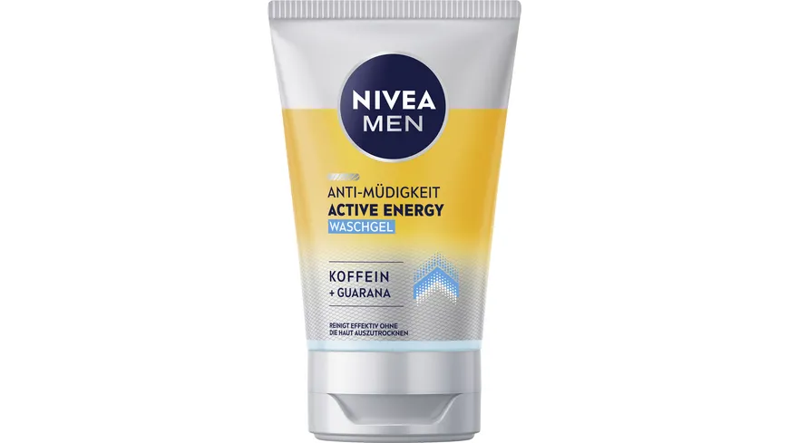 NIVEA MEN Active Energy Gesichtspflege Waschgel 100 ml