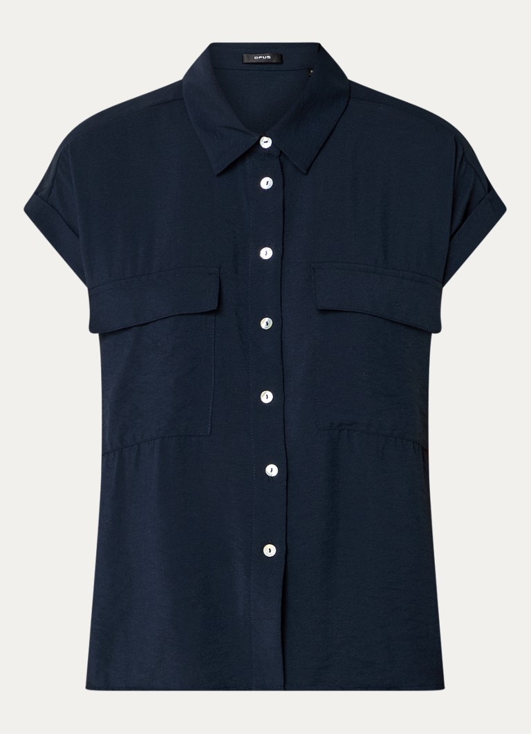 OPUS Fitara blouse with chest pockets