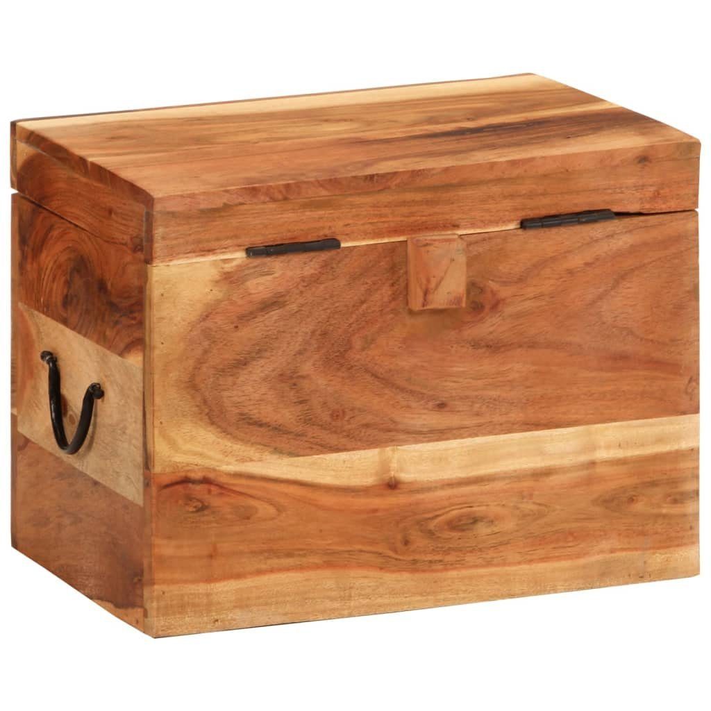 furnicato Truhe Aufbewahrungsbox 39x28x31 cm Massivholz Akazie (1 St)