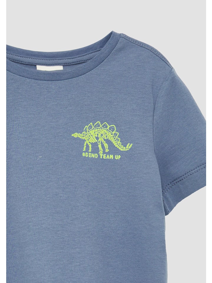 s.Oliver T-Shirt kurzarm in Blau günstig kaufen