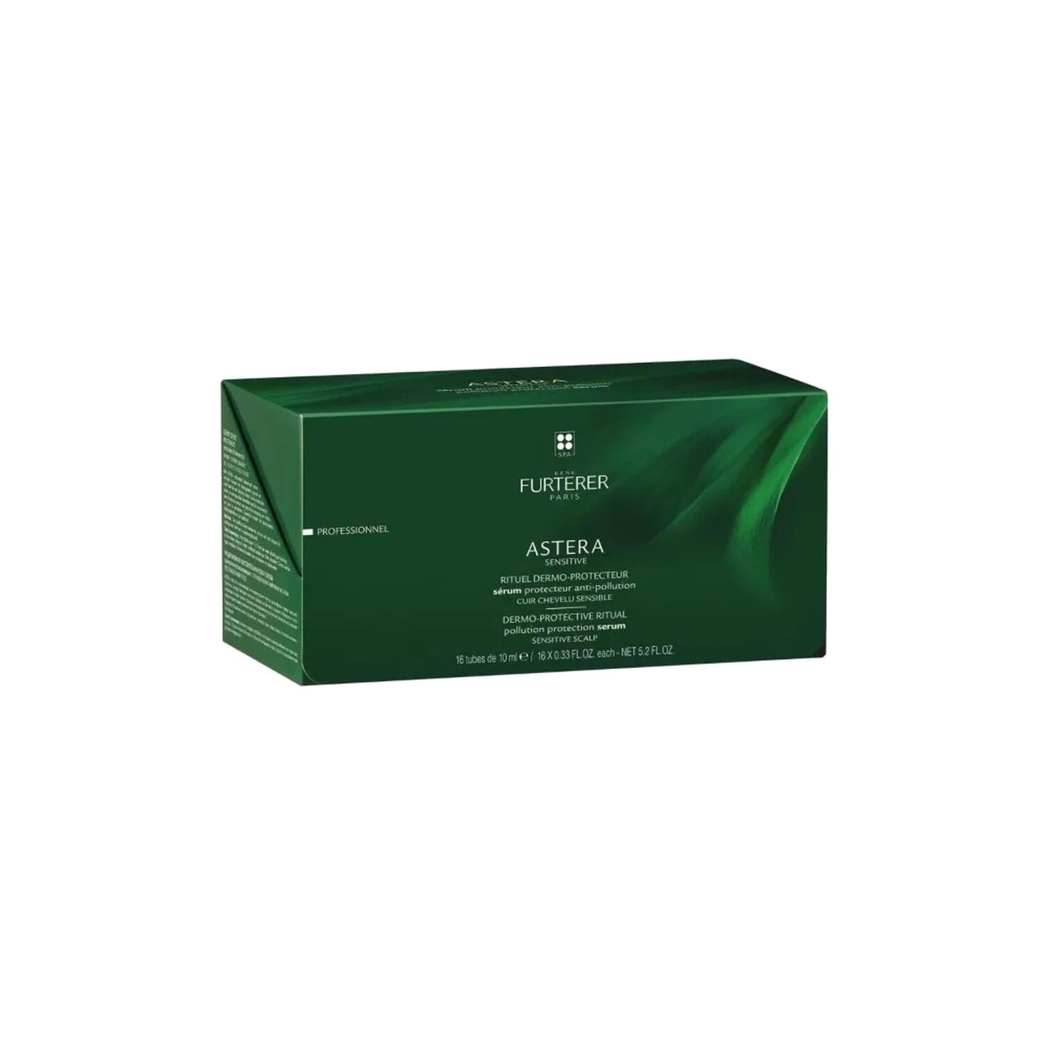 René Furterer Sérum Protecteur Anti-Pollution Coffret Astera Sensitive - Cuir chevelu sensible - 16x10 ml
