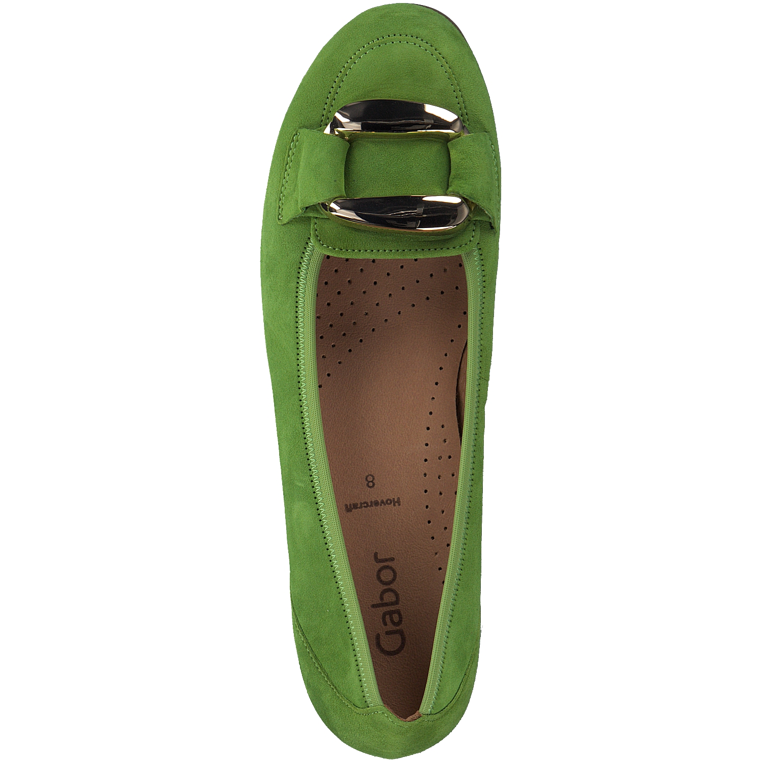 Gabor 44.166, Ballerinas, Damen, granny green(gold)