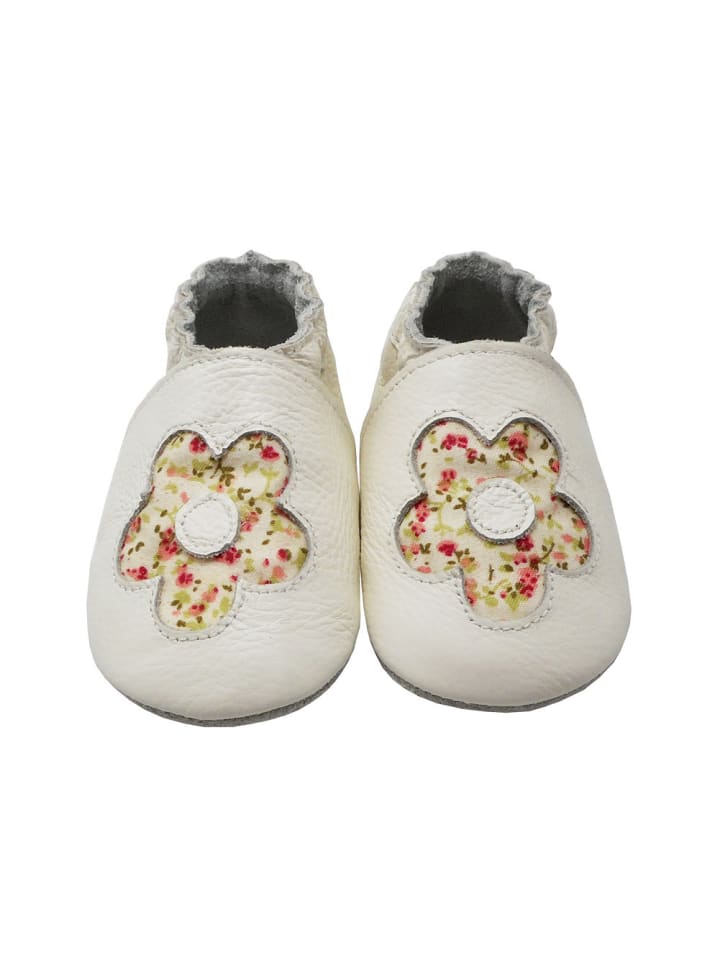 Yalion Leder-Krabbelschuhe 