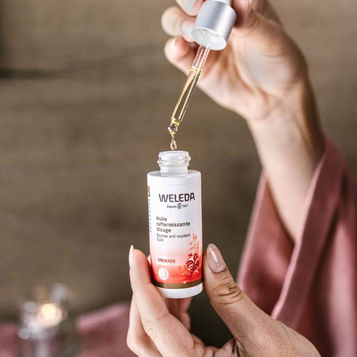 Weleda Grenade Huile Raffermissante Visage - Booster Antioxydant - 30 ml
