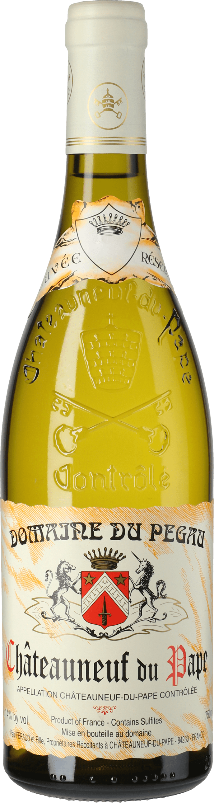 Domaine du Pegau / Paul & Laurence Feraud: Chateauneuf du Pape Blanc Cuvee Reservee 2021