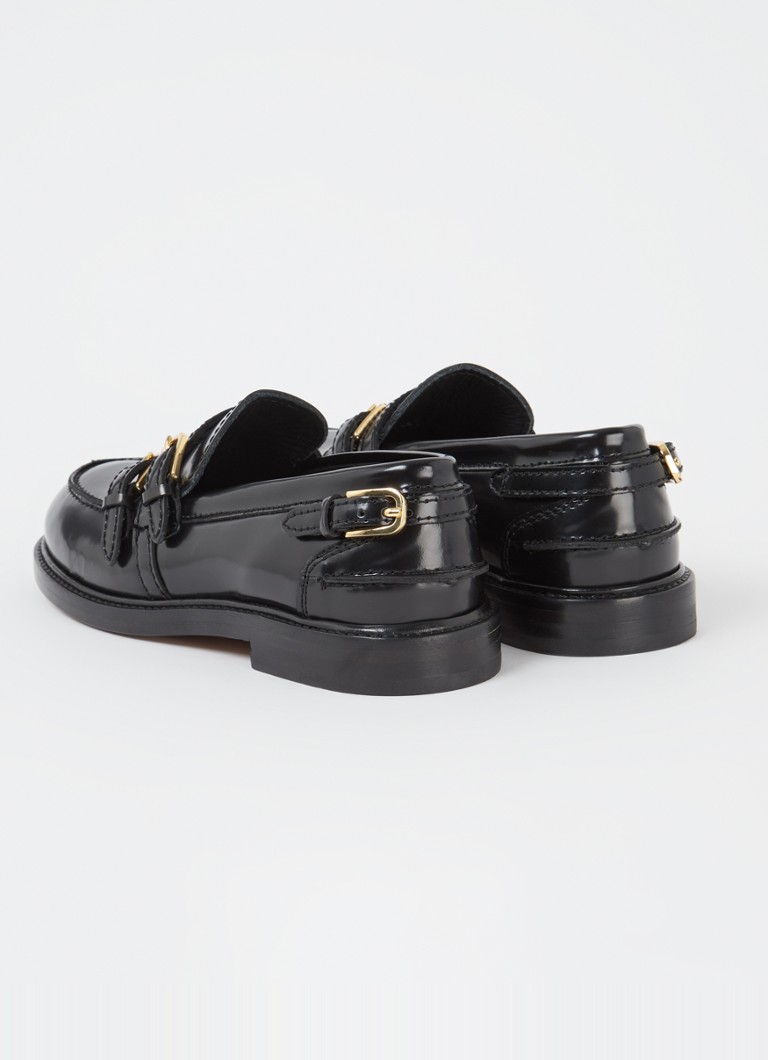 Mocasini din piele Sandro