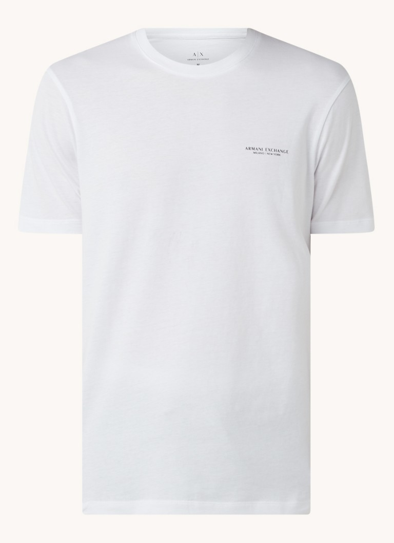 Armani Exchange T-krekls ar logotipa apdruku