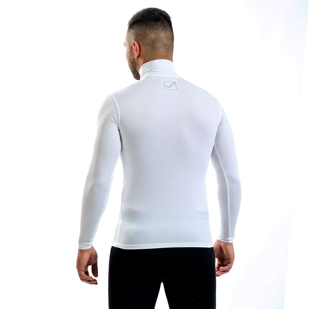 Givova Baselayer Corpus 3 Funktionsshirt mit Kragen weiß