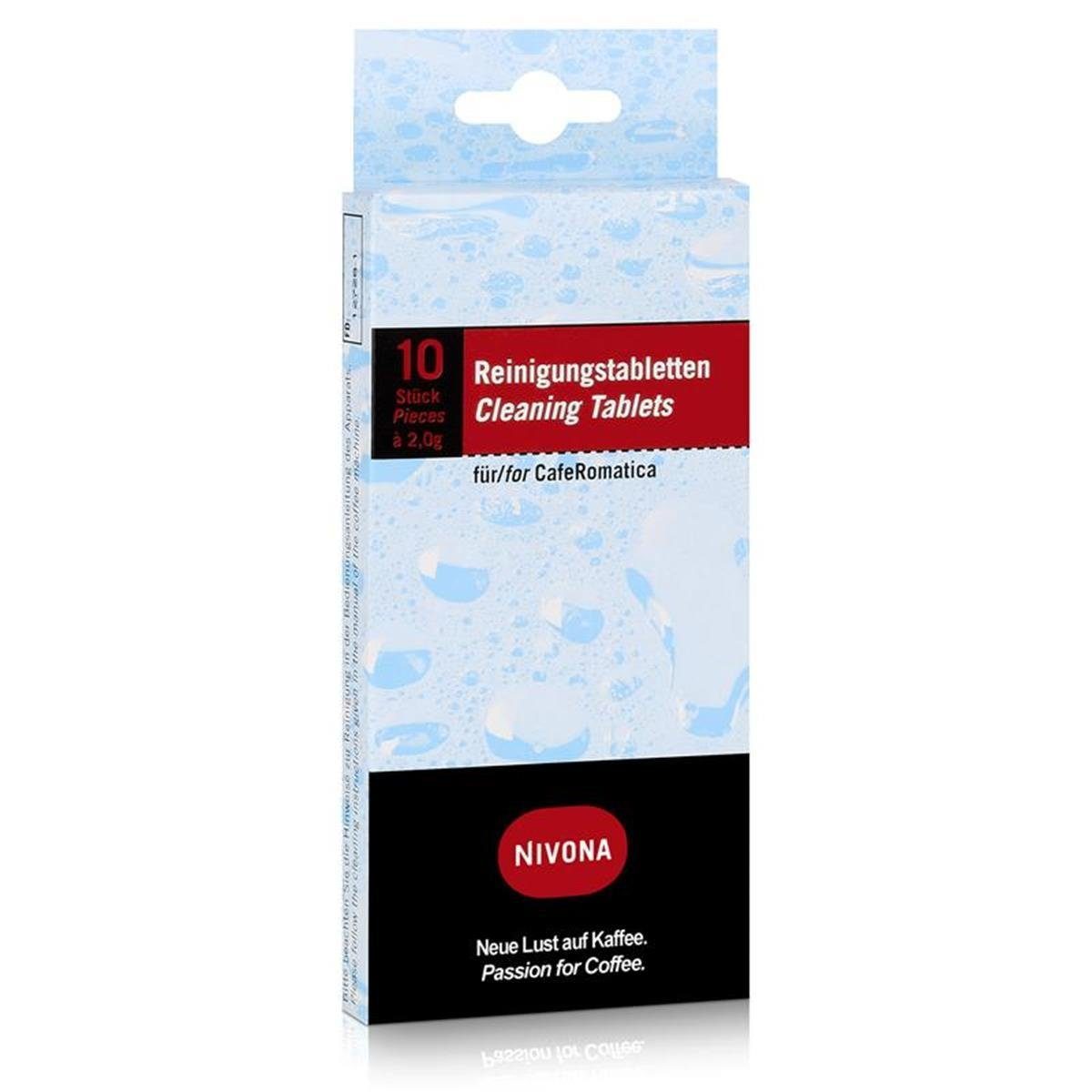 Nivona Nivona NIRT 701 VE10 Reinigungstabletten 20g - Für CafeRomatica Reinigungstabletten