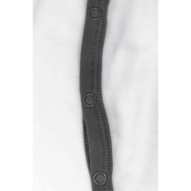 Pyjama bébé Coton Bio blanc motifs étoiles