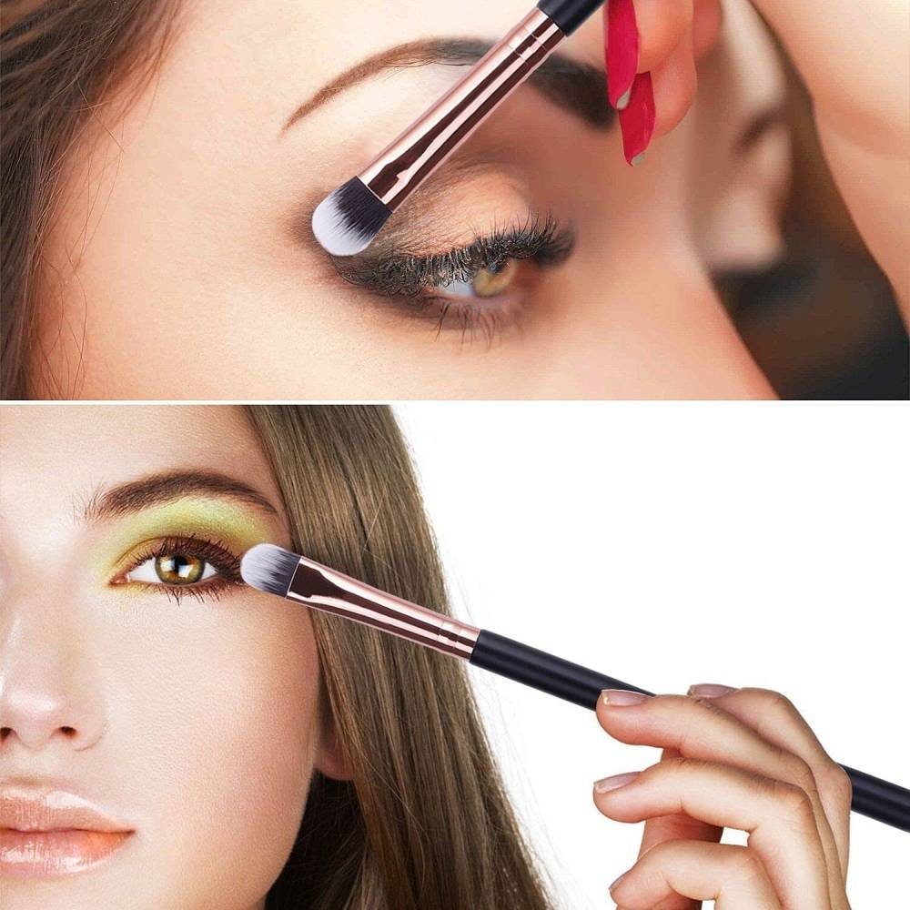 Blusmart Kosmetikpinsel-Set Werkzeugset für Make-up-Pinsel, 25 tlg., Für Lidschatten Augenbraue Make-Up-Tool