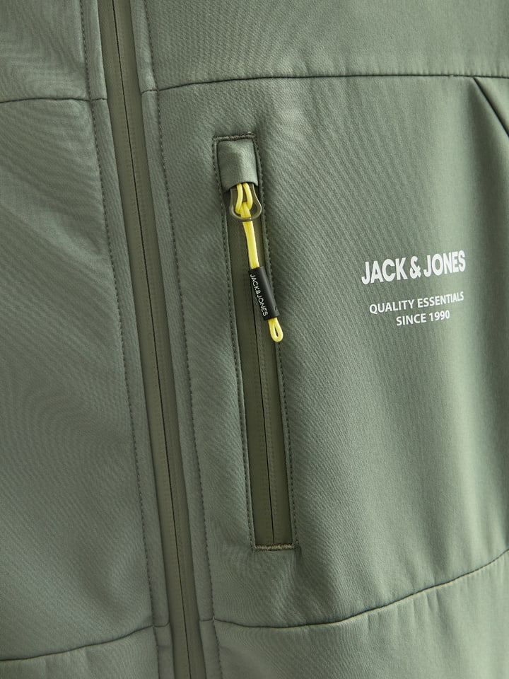 Jack & Jones Softshelljacke in Grün günstig kaufen