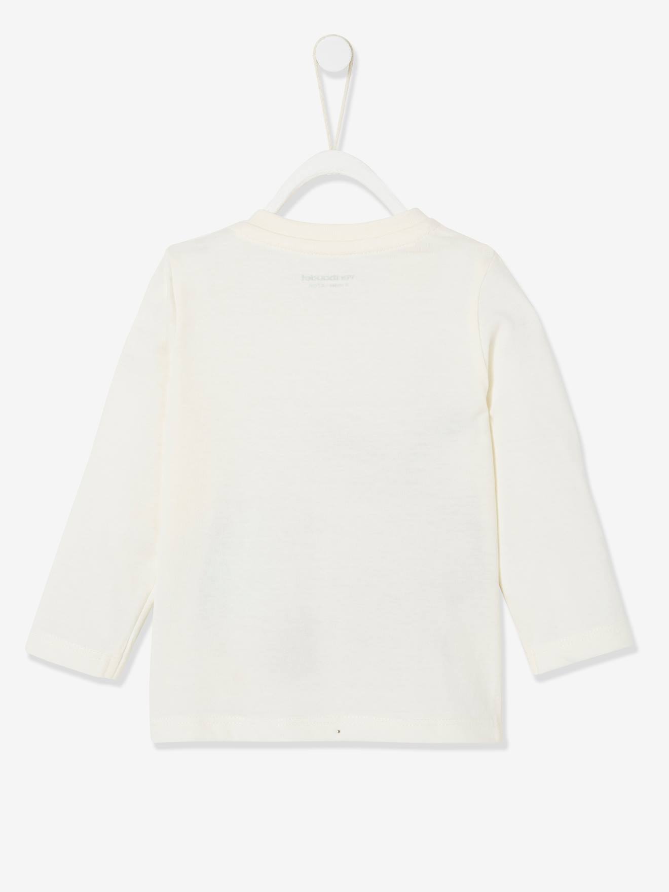 T-shirt bébé garçon animaux sauvages beige