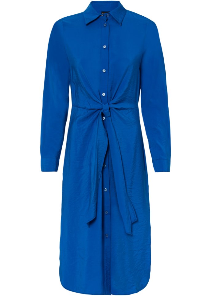 Midikleid mit Knotendetail