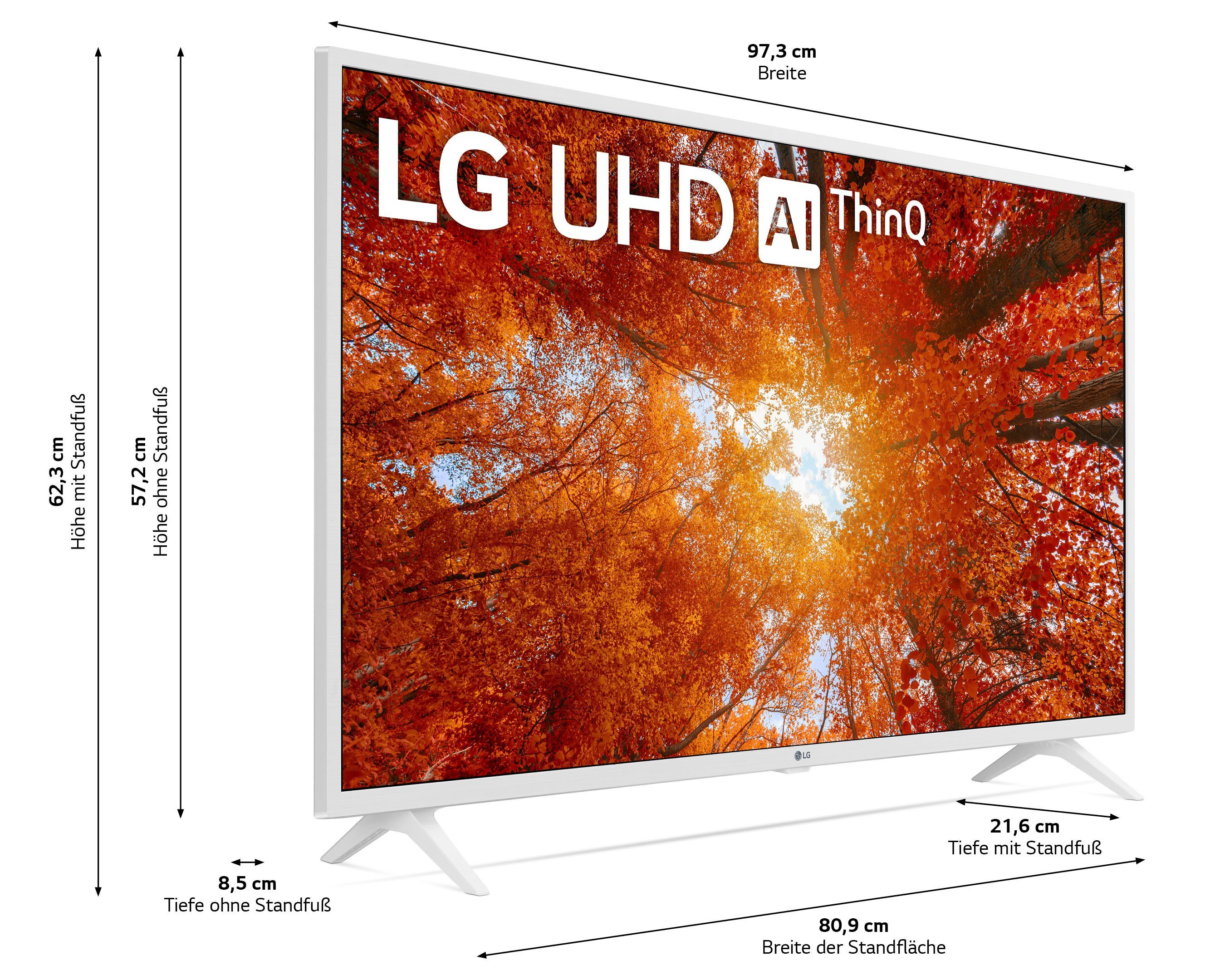 LG 43UQ76909LE LED-Fernseher (108 cm/43 Zoll, 4K Ultra HD, Smart-TV)