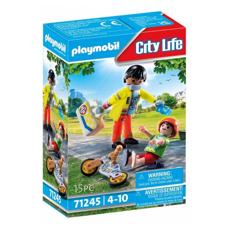 71245 Secouriste avec blessé Playmobil City life