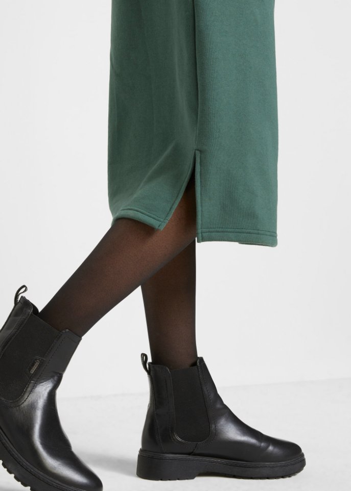 Sweatkleid mit Kapuze, oversized
