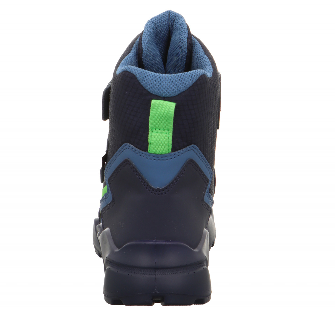 ROCKET - Blau/Grün Boots mit Klettverschluss