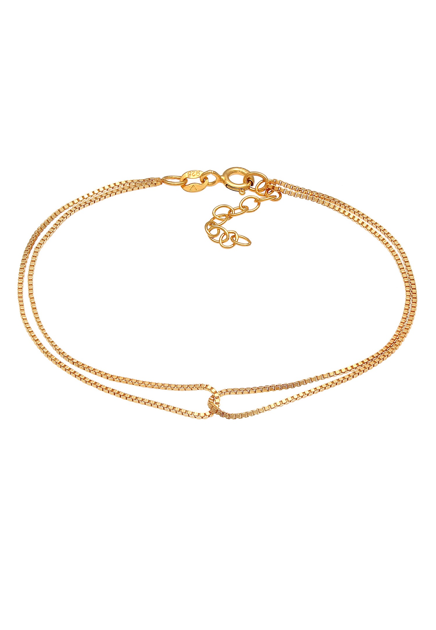 Dámske benátske náušnice Elli Infinity Twinted Basic zo striebra 925
