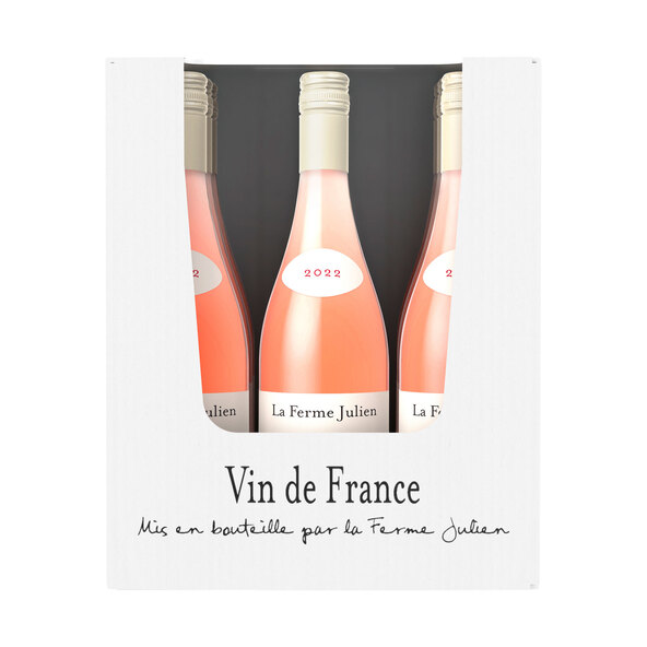 La Ferme Julien Rosé, 6 Flaschen à 0,75 l