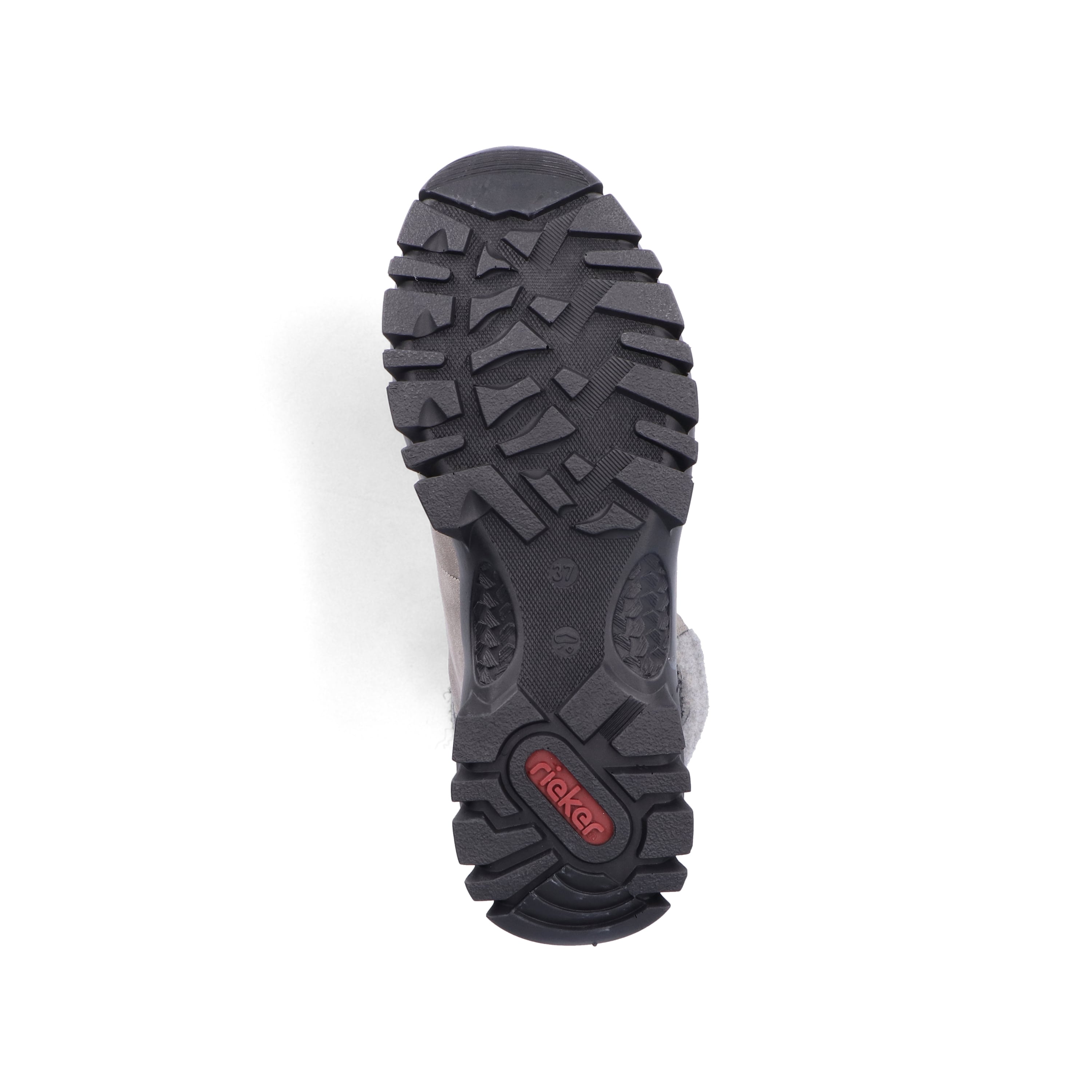 Rieker Damen Schnürstiefel silbergrau