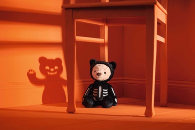 Mr. Bones Teddybär, 34 cm, mehrfarbig