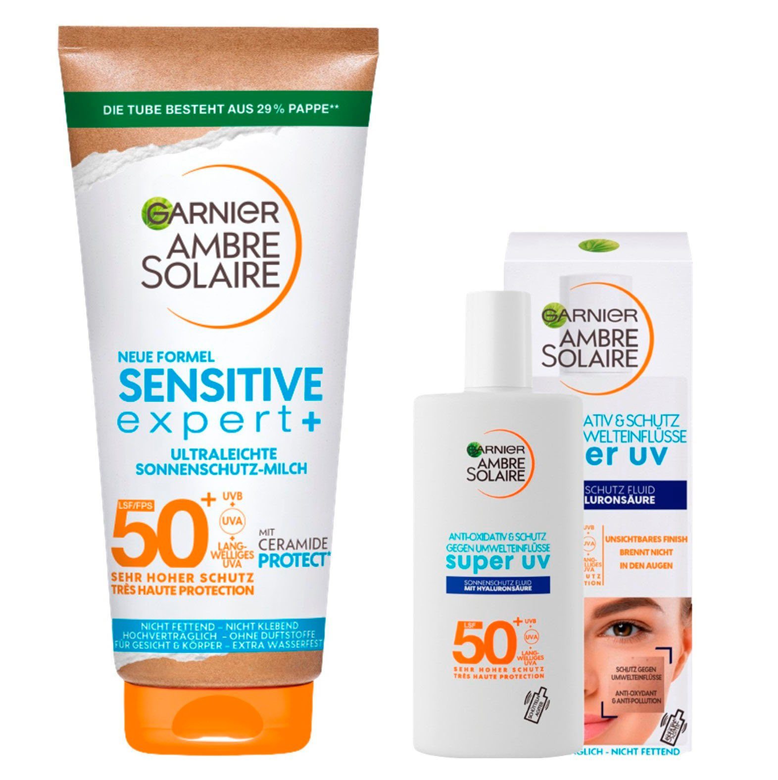 GARNIER Pflege-Set Garnier Coffret Sun Face & Body