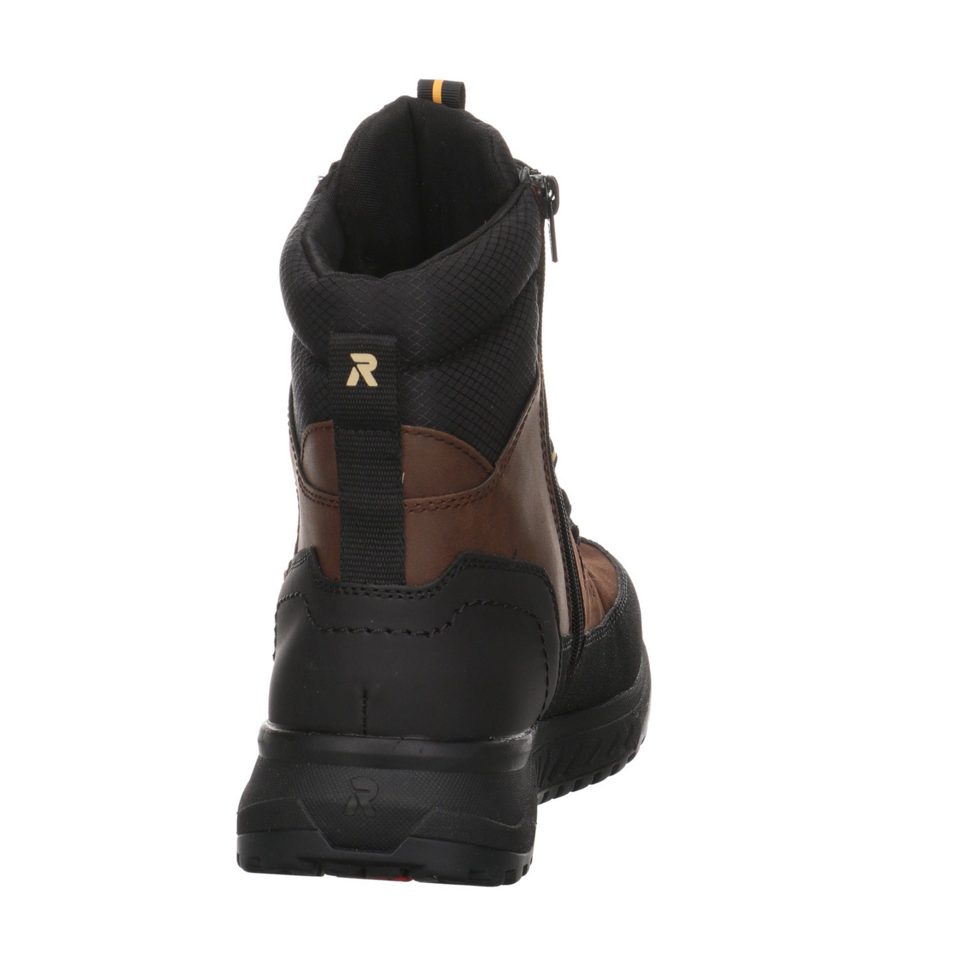 Rieker Herren Winterstiefel Schuhe Boots Elegant Freizeit Snowboots Leder-/Textilkombination