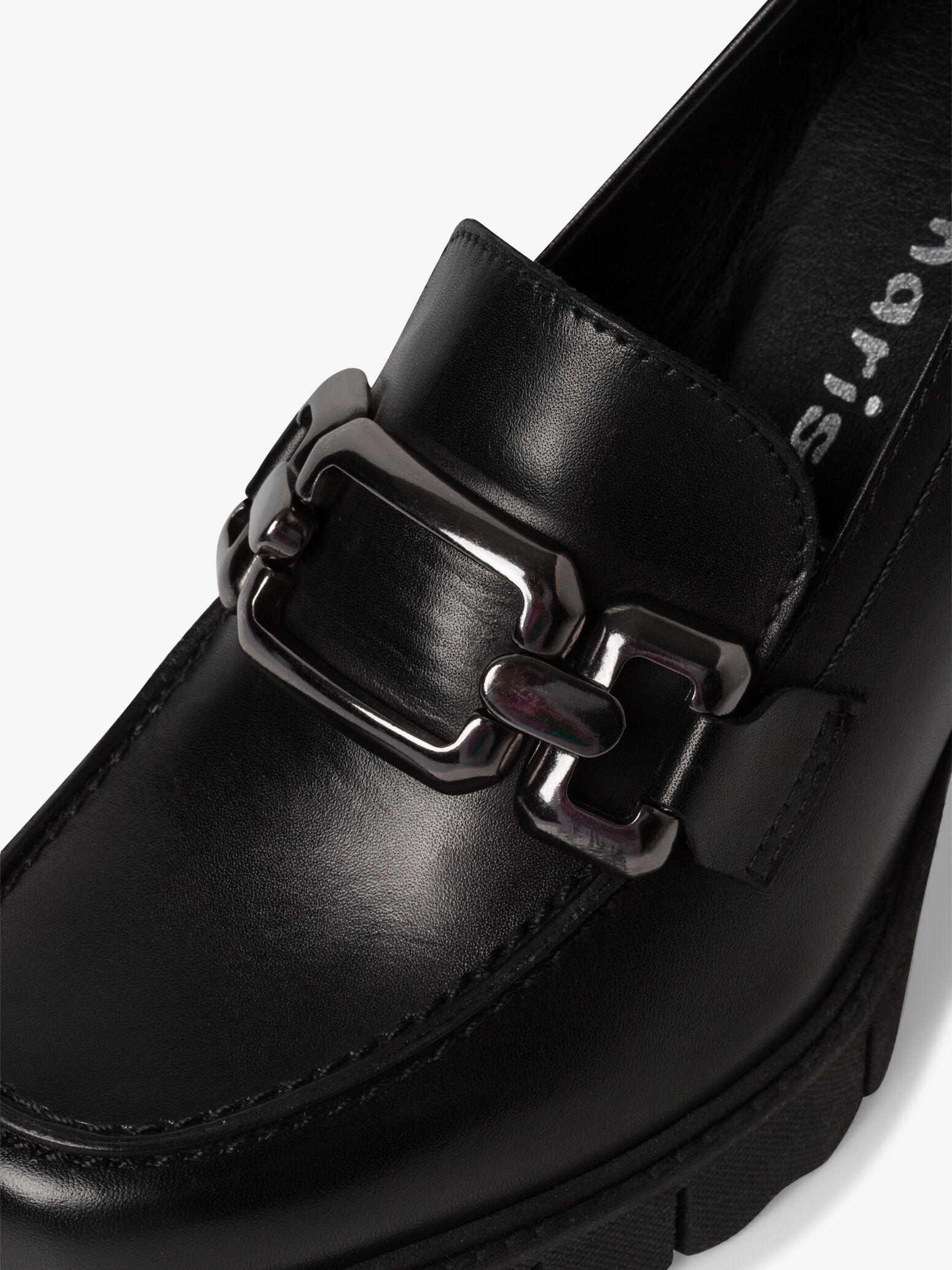 Trotteur en cuir - noir