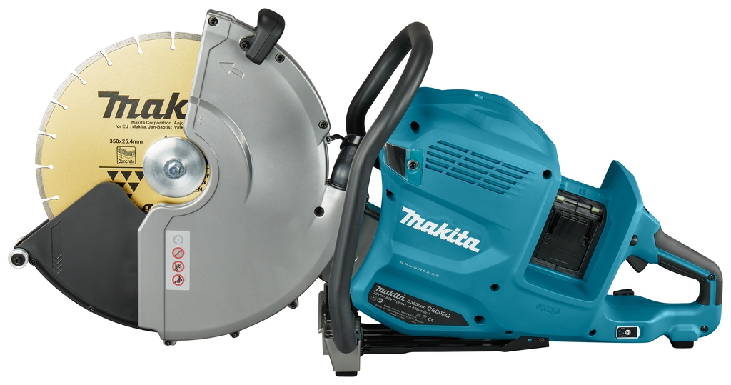 Scie à tronçonner Makita CE002GZ01 2 x 40 V Max 355 mm (batteries et chargeur non inclus)