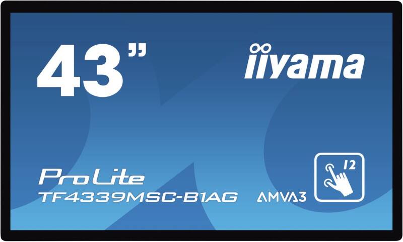 IIYAMA Touchscreen-Monitor TF4339MSC-B1AG 109,0 cm (43